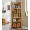 Bamboo Corner Shelf