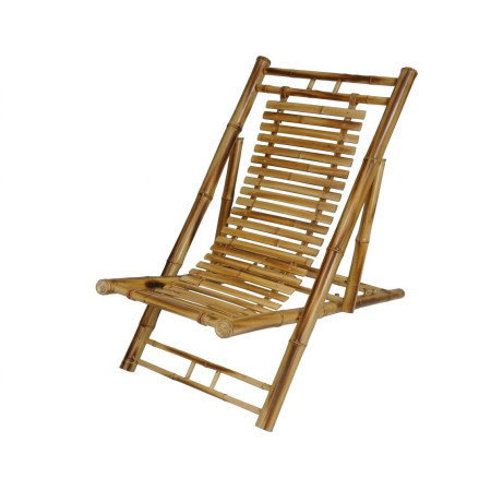 Foldable Bamboo Beach Chair