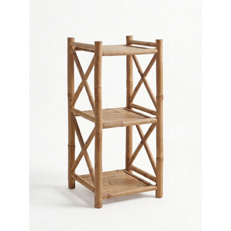 3-Tier Bamboo Shelf