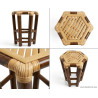 Bamboo Pub Bar Stool