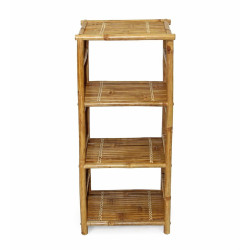 4-Tier Bamboo Shoe Rack