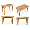 Rectangular Bamboo Dining Table