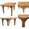 Rectangular Bamboo Table
