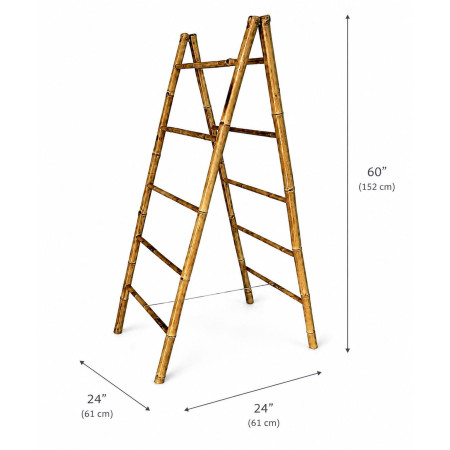 Bamboo Towel Rack