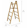 Bamboo Towel Rack