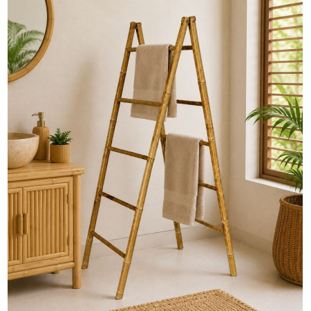 Bamboo Towel Rack