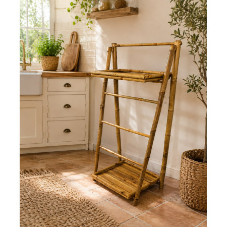 Bamboo Hanging Shelf
