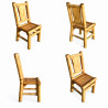 Bamboo Side Chair with Bamboo Backrest