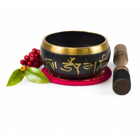 Tibetische Klangschale Set | ca. 360g | Buddha