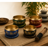 Yoga-Meditation Klangschale mit Mantras