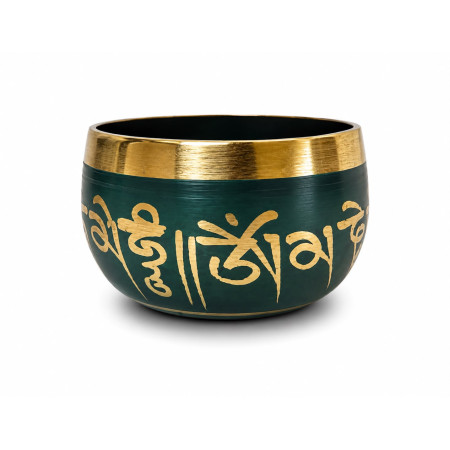 Yoga-Meditation Klangschale mit Mantras