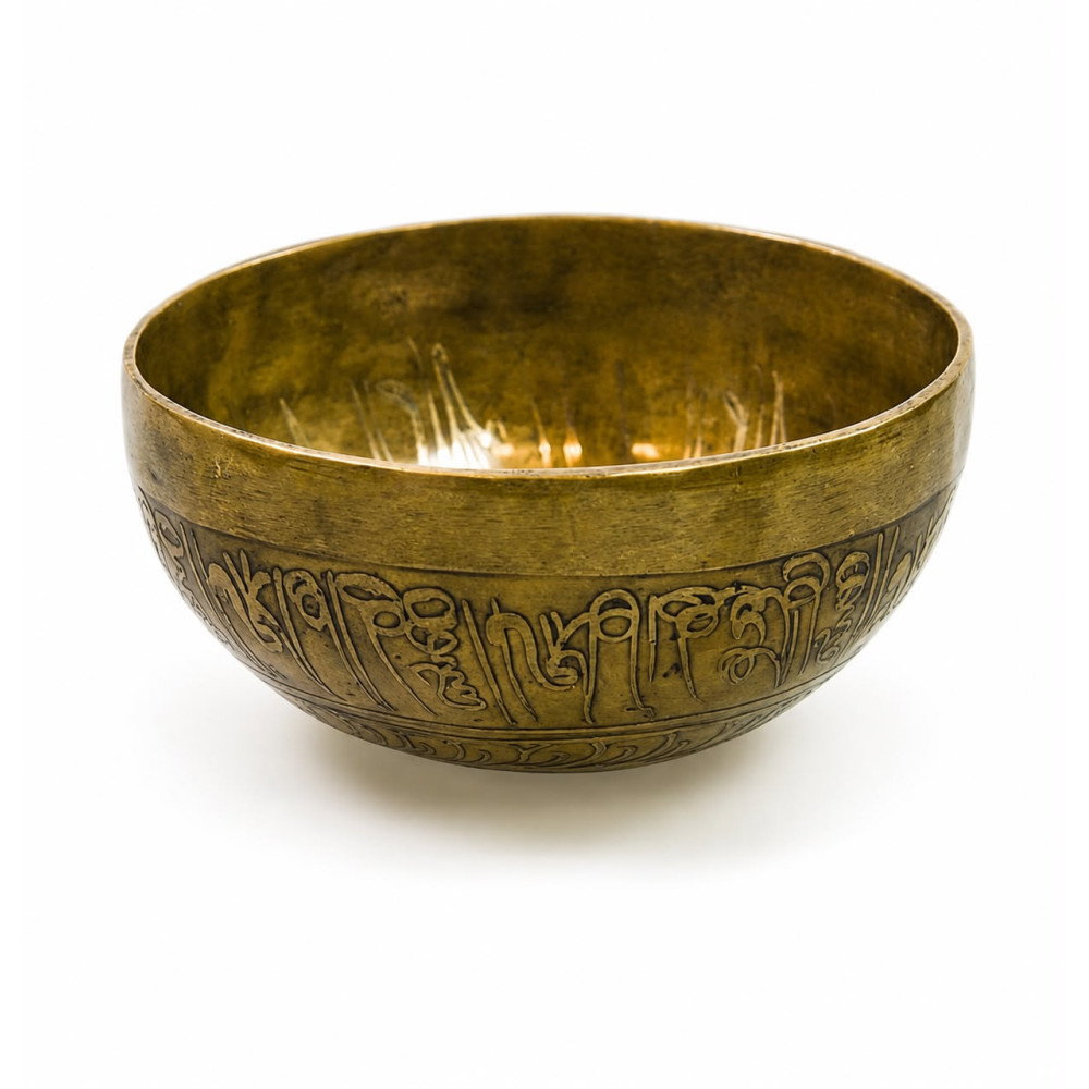 Tibetische Doppel Dorje Klangschale ca. 10 cm