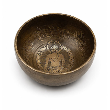 Tibetische Buddha Klangschale ca. 10 cm