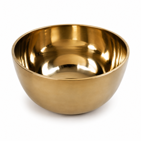 Tall Cast Singing Bowl, Large, from Nepal