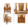 Bamboo Captain Armchair