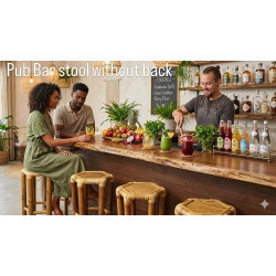 Bamboo Pub Bar Stool
